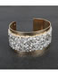 Fashion Golden Crystal Alloy Wide-bracelet Bracelet