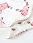 Fashion Bunny Baby Cartoon Bag Fart Short-sleeved Bodysuit