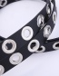 Fashion Black +4 Chain Pneumatic Whole Body Hollow Chain Belt