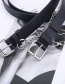 Fashion Black +4 Chain Chain Jeans Hanging Chain Belt