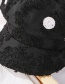 Fashion Black Big Polka Dot Octagonal Hat