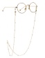 Fashion Golden Pearl Alloy Chain Glasses Chain