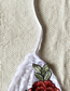 Fashion White Lace Embroidered Bra