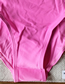 Fashion Pink Pink Letter Sling Jumpsuit