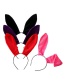 Fashion Purple Velvet Cat And Rabbit Ear Headband