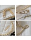 Fashion White Chain Round Diamond Single Shoulder Crossbody Bag