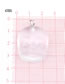 Fashion Bald Doll Jelly White Handmade Transparent Resin Elf Head Doll Accessories