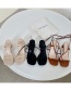 Fashion Apricot Flat-heeled High-heeled Sandals
