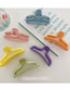 Fashion Grab Clip Trumpet-sky Blue Candy-colored Large Plate Hairpin (single Price)