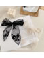 Fashion White Hair Rope Lace Bow Hairpin Hair Rope
