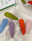 Fashion Han Fan Candy-colored Leather Hairpin