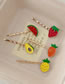 Fashion Pineapple Fruit Avocado Strawberry Clip