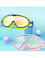 Fashion Electroplating Powder White High-definition Childrens Goggles