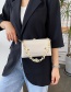 Fashion Gray Chain Shoulder Bag In Solid Color