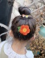 Fashion Knitting Powder Daisy【8 Pieces】 Knitted Flower Fruit Animal Hit Color Bangs Velcro Suit