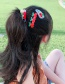 Fashion 3#flower Quicksand 15 Piece Set Tassel Alloy Resin Fruit Animal Flower Children Hairpin Set
