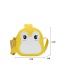 Fashion Yellow Penguin Stitching Childrens Crossbody Shoulder Bag