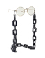 Fashion White Pattern Anti-slip Anti-lost Glasses Chain With Thick Acrylic Chain