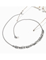 Fashion Silver Stainless Steel Thick Chain Glasses Chain Necklace Dual Purpose