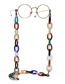 Fashion White Anti-skid Glasses Chain With Thick Acrylic Chain