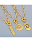 Fashion Necklace Thick Chain Alloy Hollow Necklace
