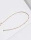 Fashion Gold Handmade Geometric Chain Alloy Necklace