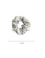 Fashion Golden Branches And Jade Leaves [9-piece Set] Floral Plaid Print Hit Color Large Intestine Circle Hair Rope Set