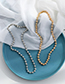 Fashion Gold Color Alloy Bead Necklace