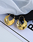 Fashion Golden Alloy Geometry Earrings