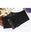 Fashion Black Alloy Wide Belt With Elastic Tether Strap