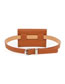Fashion Red Pu Belt Waist Bag Belt Buckle Belt