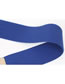 Fashion Blue Alloy Elastic Elastic Belt With Double Buckle