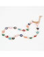 Fashion Anklet Oil Dripping Eye Color Alloy Anklet Necklace