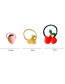 Fashion 70 Pink Frosted Boxes Resin Fruit Animal High Elastic Children Hair Rope Set