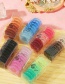 Fashion Black And White Silicone Gradient Phone Cord Hair Rope Set