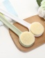 Fashion Bath Brush-green Back Rubbing Long Handle Soft Hair Exfoliating Bath Brush
