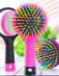 Fashion Pink Anti-static Comb For Airbag Massage