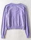 Fashion Gray Long Sleeve Waist Loose Sweater Knit Cardigan