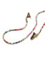 Fashion Color Alligator Clip Handmade Chain Mixed Color Rice Bead Glasses Chain