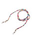 Fashion Color Handmade Chain Mixed Color Rice Bead Glasses Chain
