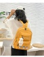 Fashion Yellow Animal Print Solid Canvas Backpack