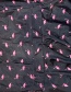 Fashion Black Printed Flamingo One-piece Swimsuit
