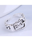 Fashion Silver Color Belt Buckle Open Ring