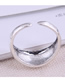 Fashion Silver Glossy Geometric Alloy Open Ring