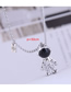 Fashion Silver Astronaut Long Stainless Steel Necklace