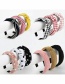 Fashion Taro Smiley Calico Striped Cross-knotted Wide-brimmed Headband