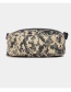 Fashion Khaki Camouflage Printed Letter Logo Nylon Backpack