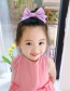 Fashion Small Bow-pink Three-dimensional Bowknot Fabric Alloy Childrens Hairpin