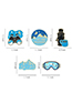 Fashion Night Telescope Mountain Hot Water Bottle Clothes Brooch