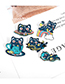 Fashion Cat Cup Cosmic Space Cat Rainbow Oil Drop Brooch